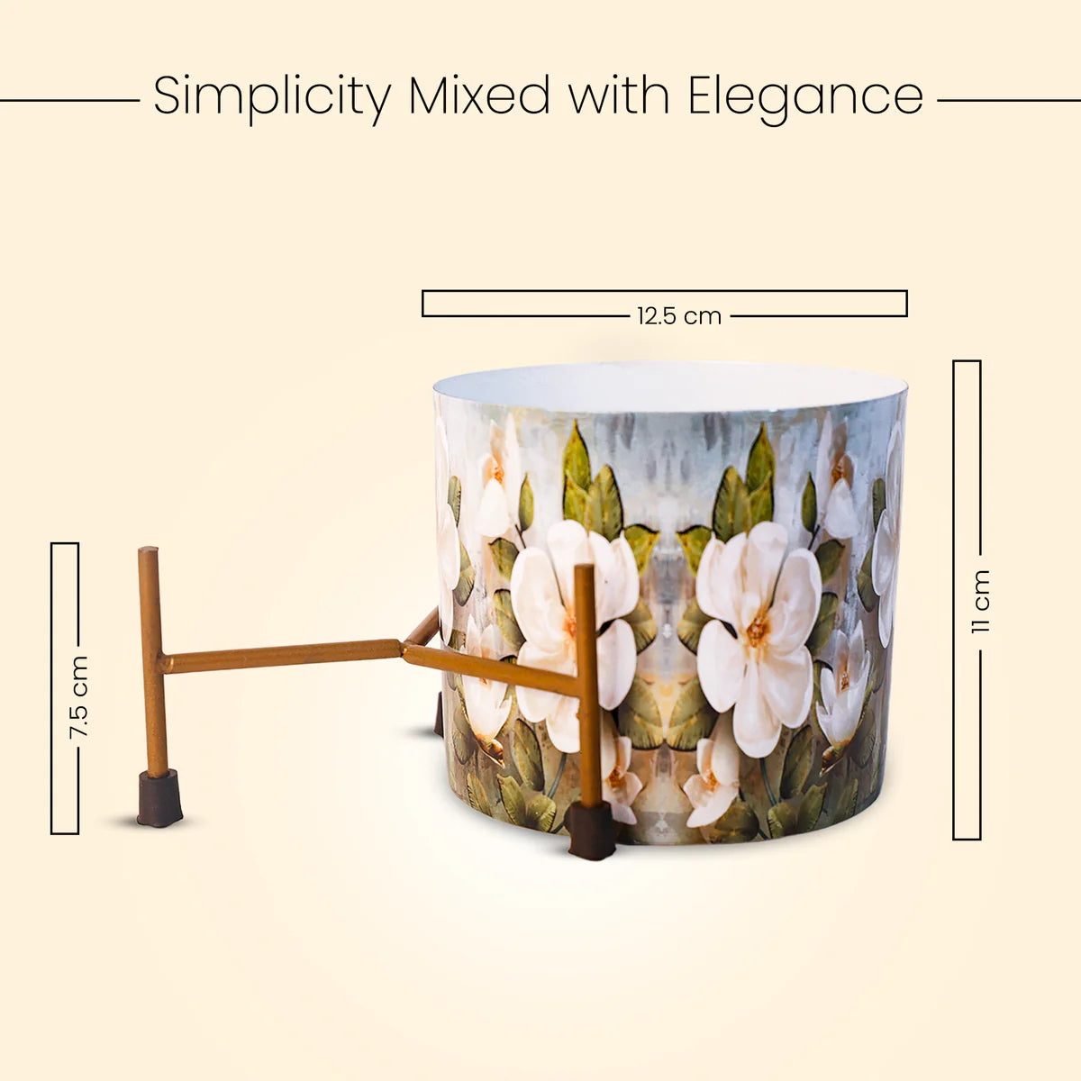 Crest Flower Pot for indoor and outdoor Plant Container