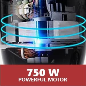 Crest Mixer Grinder 3 Jar 750W Turbo Motor