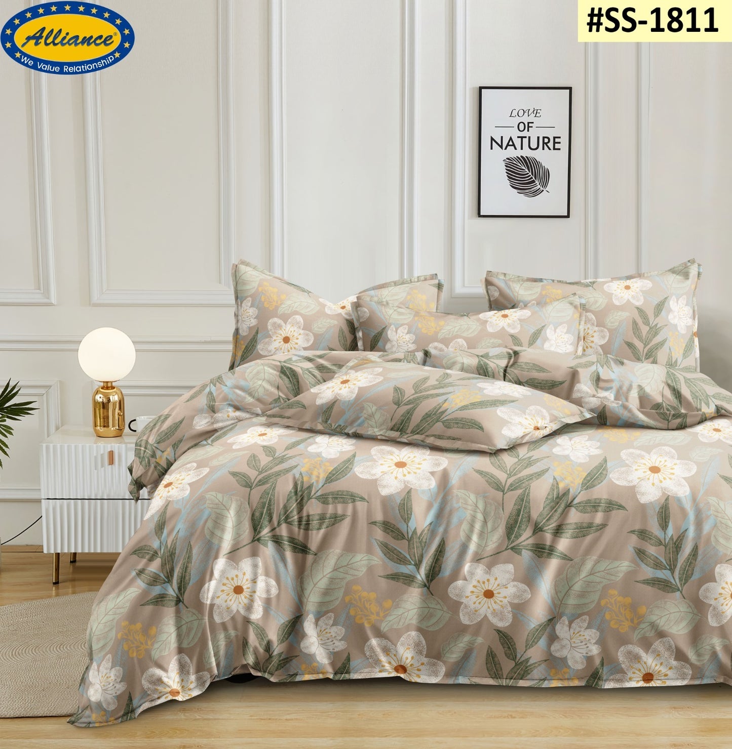 Crest Multicolor Double Bed Comforter