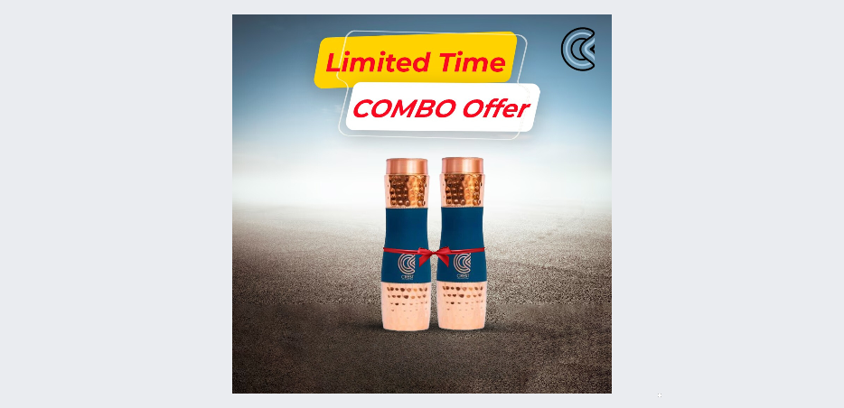 Crest Combo Offer Pack of 2 Bottle Set