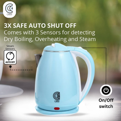 Galaxy Electric Kettle 1500 Watt, 1.8 Liter