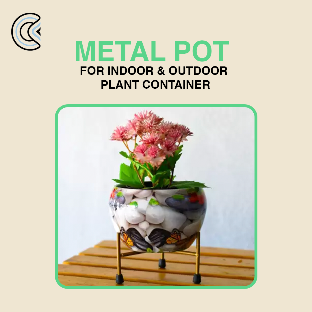 Crest Flower Pot for indoor and outdoor Plant Container