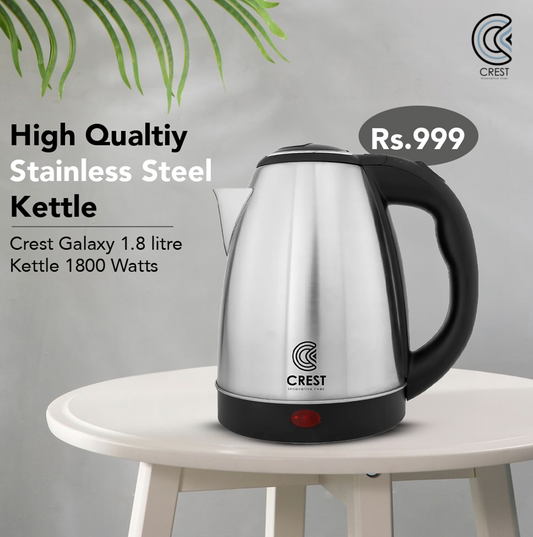 Crest Galaxy 1.8 litre Kettle 1800 Watts