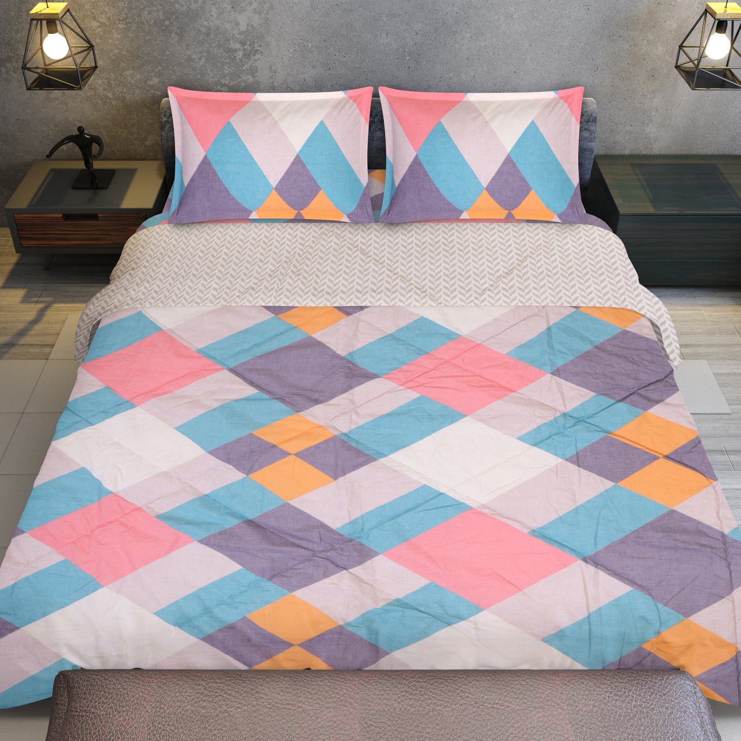 Crest Multicolor Double Bed Comforter