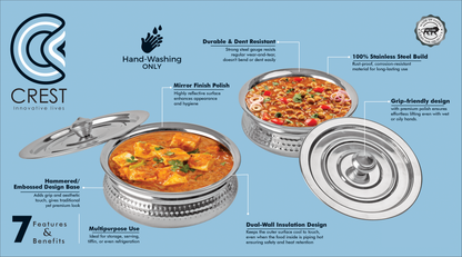Serving Handi (500 & 1000ML)