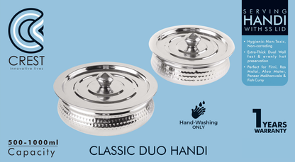 Serving Handi (500 & 1000ML)