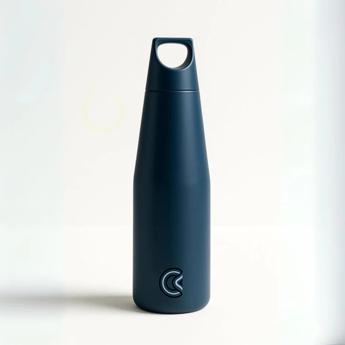 Double Wall Stainless Steel Water Bottle | Vacuum Insulated | Hot & Cold | Leakproof & Durable | (Mint Blue 1L)